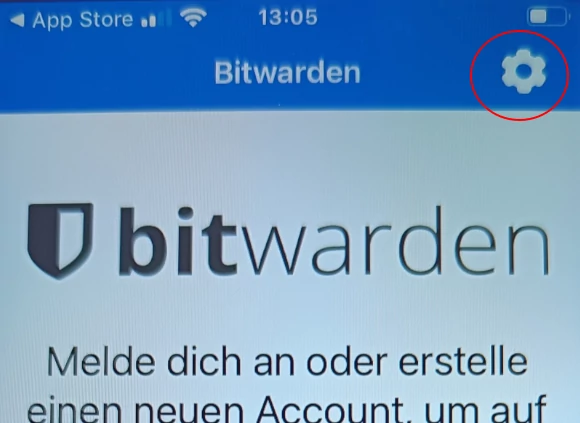 Bitwarden App Einstellungen